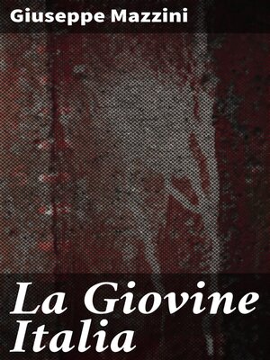 cover image of La Giovine Italia